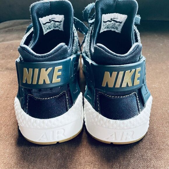 Nike Huarache Afro PUNK ATMOS denim leather mens 8 US 41 mint condition - Picture 5 of 10